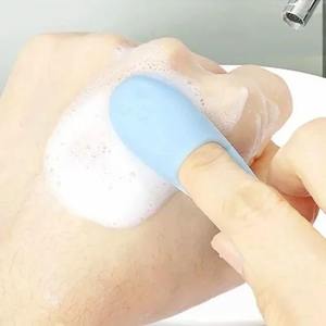 Ensemble de 2 brosses nettoyantes pour le visage en silicone de qualité supérieure, multi-usages, pour le soin de la peau, nettoyage, exfoliation, douce, lavable - Product Image 2