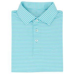 Polo de Golf a Rayas para Hombre, Informal, Transpirable, de Alta Calidad, 90% Poliéster, 10% Elastano, con Logotipo Personalizado - Product Image 4
