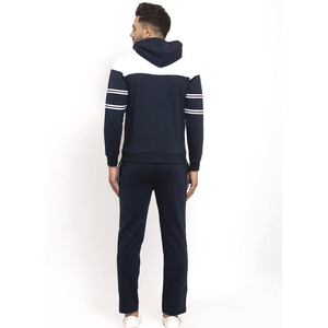 Pantalones de Jogger de lana de alta calidad para hombre Slim Fit Sport Tech y sudaderas con cremallera Trajes de chándal de invierno personalizados - Product Image 2