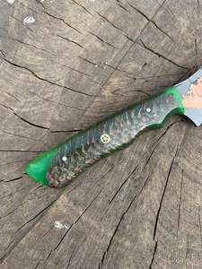 Cuchillos de Caza Hechos a Mano con Martillo de Acero, Funda de Cuero Repujado, Material Sólido, Bajo Precio, MOQ Bajo - Product Image 4