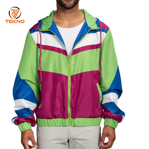 Chaqueta cortavientos para mujer personalizada al por mayor 2024 tela resistente al viento impermeable ropa activa al aire libre con cuello con capucha - Product Image 1