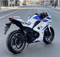 Moto électrique à deux roues 3000W de haute qualité, style tendance en Amérique, performances fiables pour usage domestique, transport royal, vente chaude