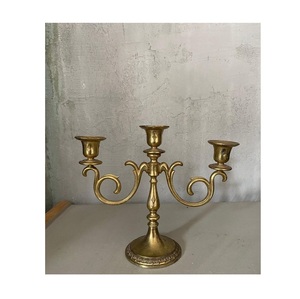 Decorative Multi Arm Metal <b>Candelabra</b> Perfect for Interior Styling Elegant Events Candlelight Settings and Home Decor - Product Image 3