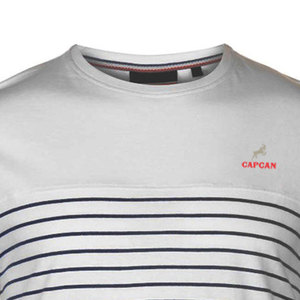 T-shirt de Fitness de gymnastique pour hommes de haute qualité 100% coton à séchage rapide vêtements de sport à col rond léger motif solide grande taille paiement TT accepté - Product Image 4