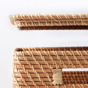 Rattan Basket Square <b>Lid</b> Handmade Storage <b>Box</b> Eco-Friendly Natural Home and Home <b>Decor</b> Wholesale from Vietnam - Product Image 2