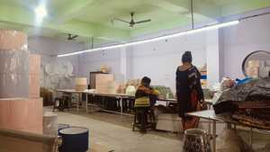 Offre spéciale Abat-jour plissé en PVC de taille personnalisée Lampes murales de table à dossier rigide Couverture de décoration Couverture d'éclairage de haute qualité - Product Image 6