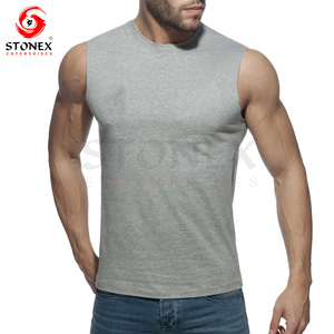 Débardeur en coton bon marché 2024 vêtements de sport pour hommes vente en gros de débardeur d'entraînement pour hommes débardeur de jogging pour hommes - Product Image 1