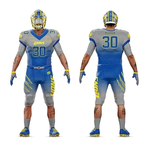Kits d'uniformes de football américain de haute qualité pantalons extensibles confortables sublimés directs d'usine pantalons courts pour Club - Product Image 2