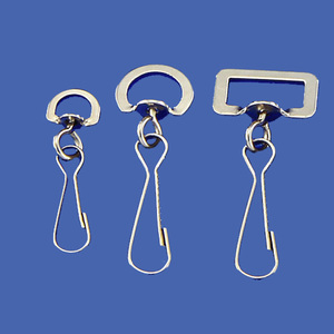 Crochet de lanière pivotant, crochet métallique pour accessoire de lanière (10, 15, 20mm) - Product Image 1