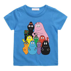 เสื้อยืดพิมพ์ลายการ์ตูนบาร์บาปาปาสำหรับเด็ก - Product Image 3