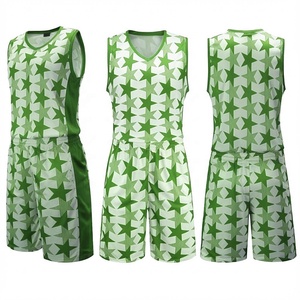 Tenues d'équipe en gros, logo personnalisé OEM, ensemble d'uniformes de basket-ball, vêtements d'entraînement, unisexe, sublimation, grande taille, été - Product Image 2