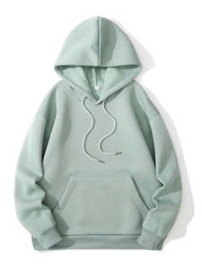 Sweatshirts à capuche en polyester uni pour femmes, personnalisés avec broderie, impression sérigraphique et sublimation, vierges - Product Image 5