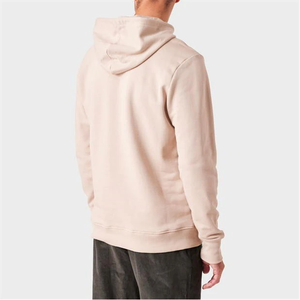 Sudadera con capucha y logotipo personalizado para hombre Sudadera con capucha de ajuste clásico Sudadera con capucha de algodón cómoda con bolsillos de canguro sin cremallera - Product Image 3