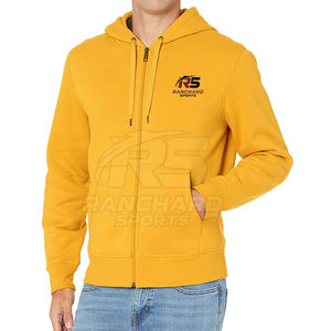 เสื้อฮู้ดซิปผู้ชายทรงสลิมฟิต เสื้อฮู้ดซิปผู้ชายทรงปกติ เสื้อฮู้ดซิปผู้ชายทรงหลวมแบบสั่งทำ - Product Image 2