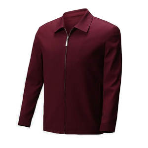 Chaqueta de uniforme profesional para hombre, diseño personalizable, entrega rápida, chaqueta acolchada corporativa para hombre con manga completa a la moda - Product Image 2