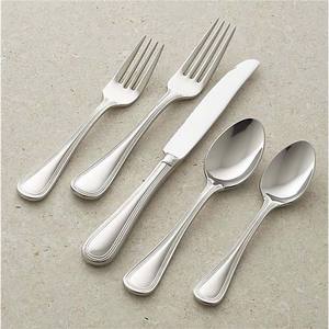 Customize Logo Stainless Steel Designer <b>Thin</b> Handle Silver <b>Mirror</b> Polished Wedding Knives and Spoon Fork Set Gold Cutlery - Product Image 6