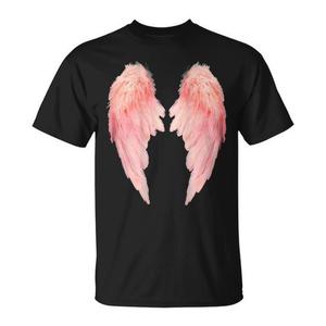 เสื้อยืดลายปีกนางฟ้าสีชมพูด้านหลัง ประเภทสินค้าส่งเสริมการขาย - Product Image 1