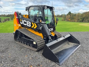 Nouvelle chargeuse compacte télescopique sur chenilles JCB 3TS-8T, machine de construction diesel avec godet frontal - Product Image 6