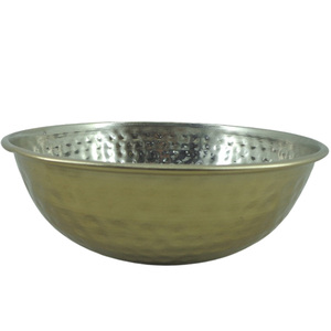 Bol de service en métal antique bol à salade de couleur verte pour la décoration de cuisine et de table en gros en vrac - Product Image 6