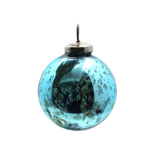 Ornement en verre à succès, ornement rond élégant pour la décoration de l'arbre de Noël - Product Image 5