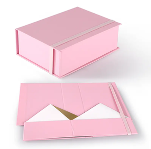 <b>Small</b> Square White Recycled Cardboard <b>Gift</b> <b>Box</b> Foldable and Magnetic Closure for Candle Cake Embossed Foil Folding <b>Lid</b> - Product Image 5