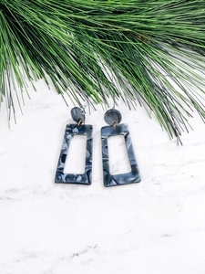 Pendiente largo de resina, pendiente ligero de alta calidad, venta al por mayor - Product Image 5