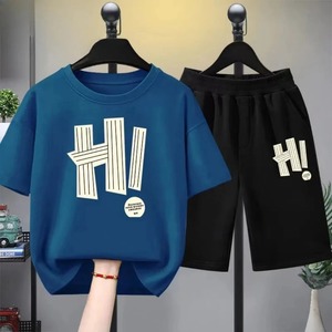 Premium 3D imprimé Shorts ensemble pour hommes personnalisé coton élégant été T-Shirt ensembles 2025 nouveau respirant Shorts chemise ensemble - Product Image 2