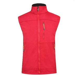 Unisex Winter Eco-Friendly Breathable Quick Dry Soft Microfiber Shell Sleeveless Stand Collar <b>Fleece</b> <b>Lined</b> <b>Jacket</b> - Product Image 2