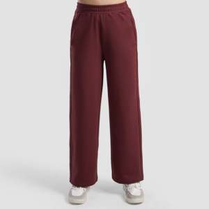 Pantalon décontracté pour femme 21 Limitless, coupe large, taille haute/basse/moyenne, respirant, teint uni, bordeaux, avec lavage coloré - Product Image 2