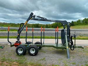 Remorque à grumes forestière abordable avec engrenage de pompe de moteur de grue à bois et composants de noyau de roulement pour les industries de vente au détail - Product Image 5