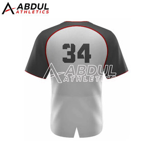 Uniforme de baseball sportif moderne conçu pour le confort, la performance et le nom d'équipe personnalisé - Product Image 5