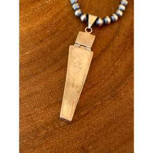 Larry Castillo Fine <b>Pendants</b> & Charms <b>Opal</b> & Sterling Silver Inlay <b>Pendant</b> - Product Image 5