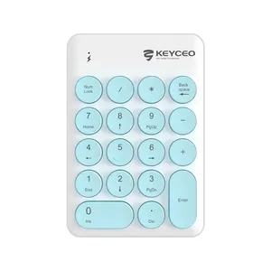 Number Keyboard computer Wireless Keyboard Office Slim Keyboard BT+2.4G High end office deign and positioning 22 keys