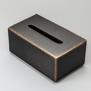 กล่องกระดาษทิชชูอเนกประสงค์เหล็กพรีเมียมพร้อมดีไซน์เรียบง่ายทันสมัย ทนทานและมีความแข็งแรงสูงสำหรับการใช้งานต่อเนื่องในบ้านและสำนักงาน - Product Image 4