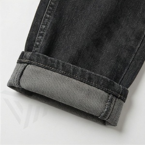 <b>Women's</b> Stretchy Straight Leg Casual Low Rise Wash Button Fly Stitch Comfortable <b>Jeans</b> for <b>Women</b> Customized Color Trousers - Product Image 6