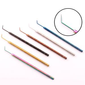Meilleures ventes d'outils professionnels en acier inoxydable pour sourcils et cils Outil de séparation de lève-cils de beauté avec logo personnalisé - Product Image 3