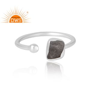 แหวนเงินแท้ 925 ประดับพลอยลาบราดอไรต์ธรรมชาติ สไตล์อินเดียดั้งเดิม ขายดีที่สุด ออกแบบได้ตามต้องการ สำหรับผู้หญิง ของขวัญสำหรับเธอ - Product Image 3