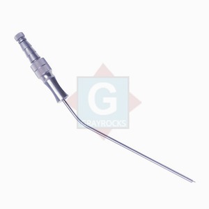 Tube d'aspiration manuel Ferguson Frazier en acier inoxydable pour chirurgie ORL, certifié CE Classe I, haute qualité, garantie 1 an - Product Image 3