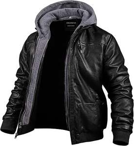 Wholesale Custom Logo <b>Quilted</b> Racer Motorcycle Jacket for Men Heavy <b>Weight</b> Plus Size New Condition - Product Image 1