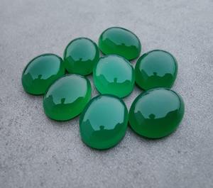 Hot bán tự nhiên màu xanh lá cây <span class=keywords><strong>Onyx</strong></span> 10x14 mét cao đánh bóng hiệu chỉnh Loose đá quý để làm dangle <span class=keywords><strong>Drop</strong></span> handmade đồ trang sức mỹ - Product Image 5