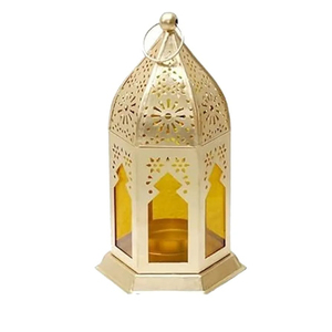 Noël tendance maison métal lanterne métal verre votive bougeoir pour décor à la maison Table suspendue ou lampe à LED pour les fêtes - Product Image 2