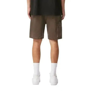 2025 Wholesale breathable Low Embroidery Denim Washed <b>Shorts</b> Custom <b>Men</b> Street Wear Denim <b>Baggy</b> <b>Shorts</b> / Denim Jorts for <b>Men</b> - Product Image 4