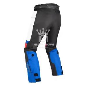 Pantalon de travail en coton à taille haute Tissu teint uni et pantalon droit à rayures incurvées multi-poches pour hommes - Product Image 3