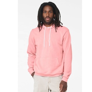 Bella Canvas Color melocotón 3719 UNISEX SPONGE FLEECE PULLOVER HOODIE hombres moda sudaderas con capucha elegante casual Sudadera con capucha - Product Image 4