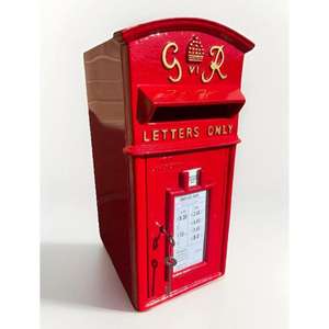 Boîte aux lettres antique de grande hauteur pour la maison et les fournitures de jardin - Product Image 6