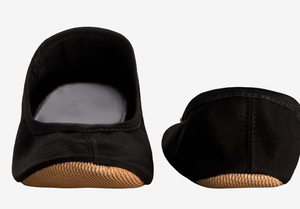 Zapatos de Ballet de PU para niños de alta calidad, zapatillas de baile de suela blanda para niñas, zapatos de gimnasia, trampolín, baile de gimnasia, zapatos de cuero blanco - Product Image 2