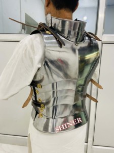 Guerrero Medieval acero Balthazar armadura Cuirass Breastplate armadura chaqueta acero Halloween disfraz Caballero chaqueta usable - Product Image 5