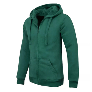 Hip Hop Street Wear Style décontracté Vêtements d'hiver Hoodies Full Zip Us Sweats à capuche et sweat-shirts pour hommes - Product Image 2