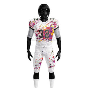 Uniforme de football américain sur mesure à vendre à bas prix, uniforme de football américain imprimé par sublimation - Product Image 3