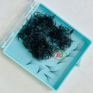 Extensiones de Pestañas Promade de Pelo Sintético de Alta Calidad Hechas a Mano, Naturales, Largas, con Curvatura D/C, Embalaje Premium de Vietnam, Pestañas en Racimo - Product Image 3